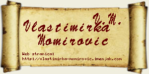 Vlastimirka Momirović vizit kartica